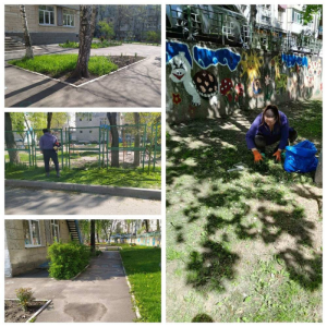 Sincere mulțumiri angajaților IET nr. 67, nr. 149, nr. 225 pentru implicare la cositul ierbii, la plantarea florilor!